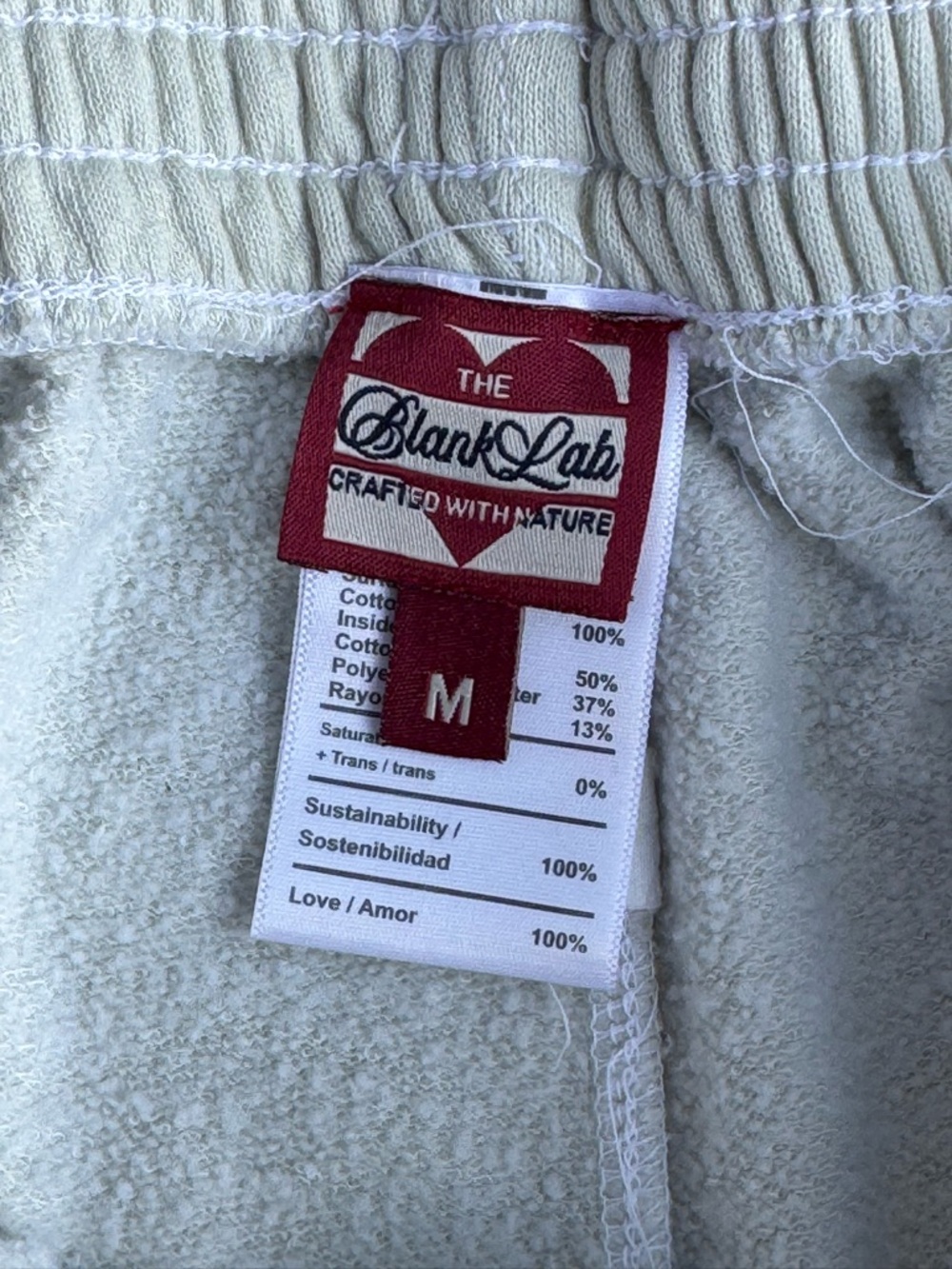 100% Organic Cotton High-Waist Lounge Shorts - Picture 4 of 4